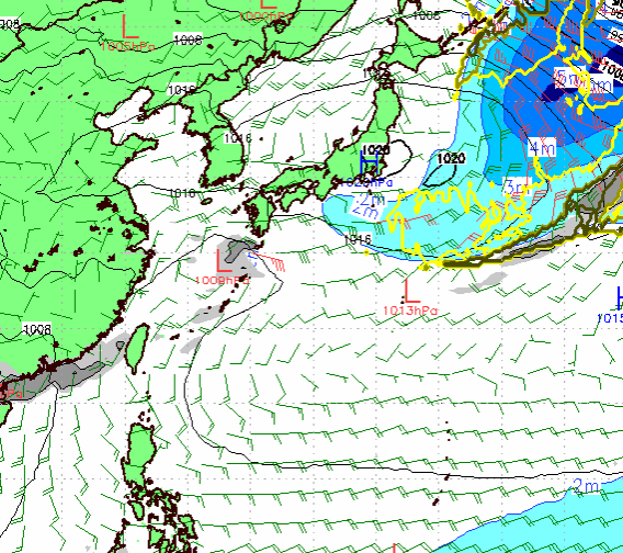 沖縄東海ヨットレース2024 気象概況
